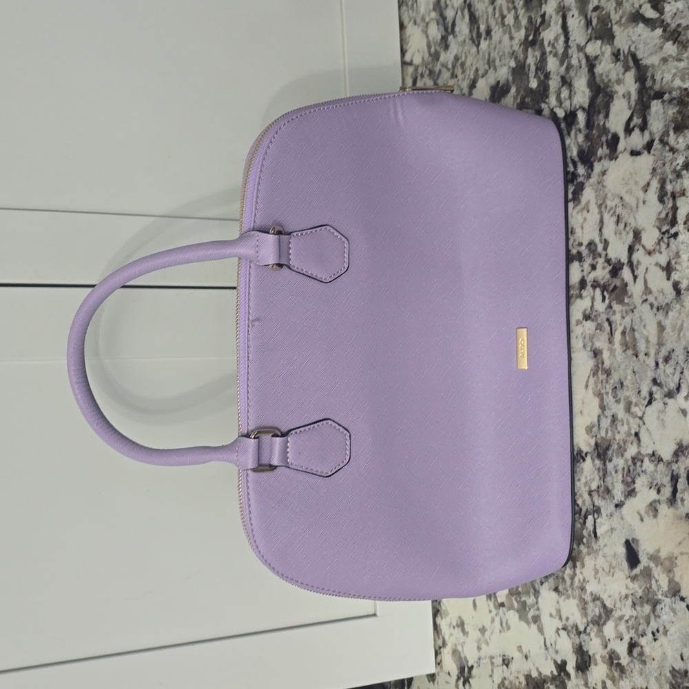 Aldo Lilac Faux Leather Purse. EUC - Picture 2 of 8